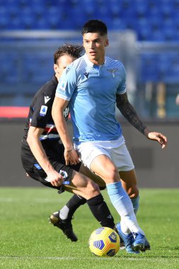 SS Lazio 'dan Joaquin Correa İtalyan futbol takımı Serie A maçında UC Sampdoria' ya karşı Roma 'daki Stadio Olimpico' da 20 Şubat 2021 - Fotoğraf: LiveMedia / Claudio Pasquazi