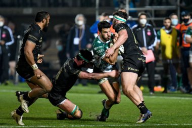 Leonardo Sarto (Benetton Treviso) Rugby Guinness Pro 14 maçında Benetton Treviso, Connacht Rugby 'ye karşı Treviso, İtalya' daki Monigo Stadyumu 'nda, 26 Şubat 2021 - Kredi: LiveMedia / Ettore Griffoni