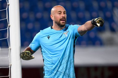 Jose 'Manuel Reina Paez (Lazio), İtalya' nın Bologna FC-SS Lazio maçında 27 Şubat 2021 'de İtalya' nın Bologna kentindeki Renato Dall & # 39; Ara Stadyumu 'nda jestler yaptı - Fotoğraf: LiveMedia / Ettore Griffoni
