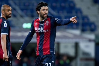 Roberto Soriano (Bologna) İtalyan futbol takımı Serie A maçında Bologna FC, Renato Dall & # 39; Ara stadyumunda SS Lazio 'ya karşı, 27 Şubat 2021 - Fotoğraf: LiveMedia / Ettore Griffoni