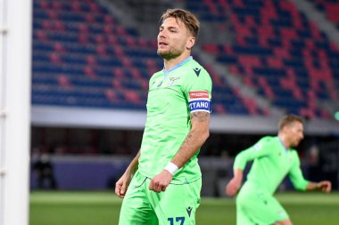 Ciro Immobile (Lazio) İtalyan futbol takımı Serie A maçında Bologna FC, Renato Dall & # 39; Ara stadyumunda SS Lazio 'ya karşı, 27 Şubat 2021 - Kredi: LiveMedia / Ettore Griffoni
