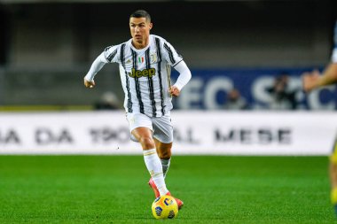 Cristiano Ronaldo (Juventus FC) İtalya 'nın Verona kentinde oynanan Hellas Verona-Juventus FC maçında, 27 Şubat 2021 - Fotoğraf: LiveMedia / Alessio Marini