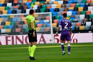 Lucas Martinez Quarta (ACF Fiorentina) İtalyan futbol takımı Serie A maçında Udinese Calcio, ACF Fiorentina 'ya karşı Friuli - Dacia Arena Stadyumu, Udine, İtalya, 28 Şubat 2021 - Fotoğraf: LiveMedia / Alessio Marini