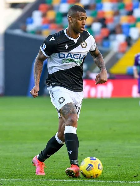 Silva Souza Walace (Udinese) İtalya futbol takımı Serie A maçında Udinese Calcio, Friuli 'de ACF Fiorentina' ya karşı - Dacia Arena stadyumu, 28 Şubat 2021 - Fotoğraf: LiveMedia / Ettore Griffoni