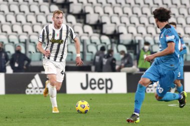 Dejan Kulusevski (Juventus FC) İtalya futbol takımı Serie A maçında Juventus FC ile Spezia Calcio arasında Torino, İtalya 'daki Allianz Stadyumu' nda oynanan karşılaşmada, 2 Mart 2021 - Fotoğraf: LiveMedia / Claudio Benedetto