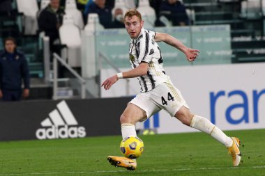 Dejan Kulusevski (Juventus FC) İtalyan futbol takımı Serie A maçında Juventus FC ile Spezia Calcio arasında Torino, İtalya 'daki Allianz stadyumunda oynanan karşılaşma, 02 Mart 2021 - Fotoğraf: LiveMedia / Claudio Benedetto