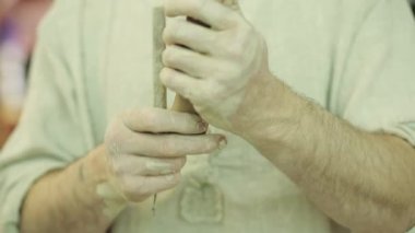 Çanak çömlek oluşturma işlemi