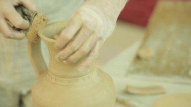 Çanak çömlek oluşturma işlemi