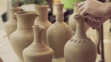 Çanak çömlek oluşturma işlemi