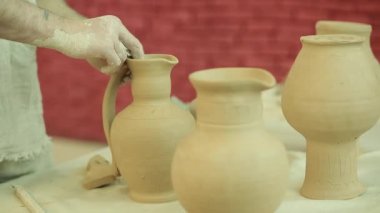 Çanak çömlek oluşturma işlemi