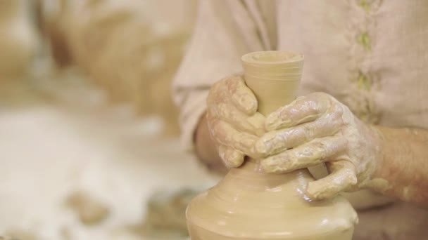 Servies creatieproces — Stockvideo