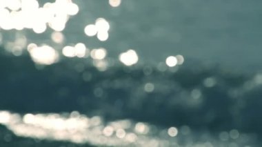 deniz kenarında soyut bulanık arka plan