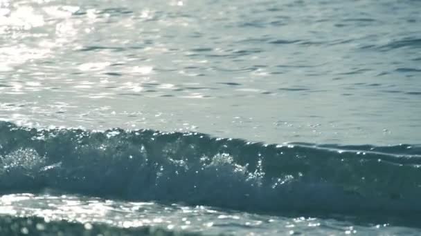 Sparkling fresh wavy water — Stock Video