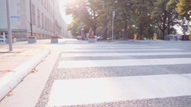 Kamera Avrupa şehri sinekler