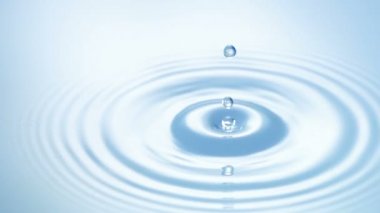 Yavaş hareket su damlaları