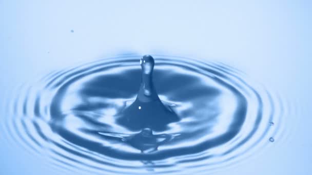 慢动作水滴 — 图库视频影像