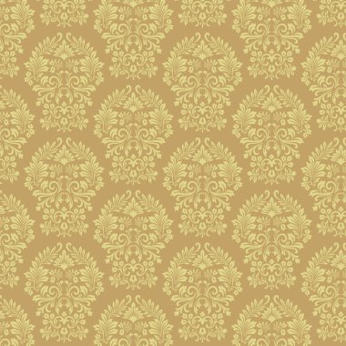 Altın damask deseni