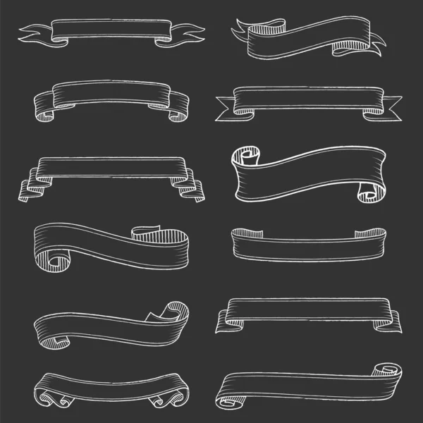 Tebeşir afiş kümesi