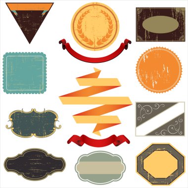 Vintage etiket tasarımları