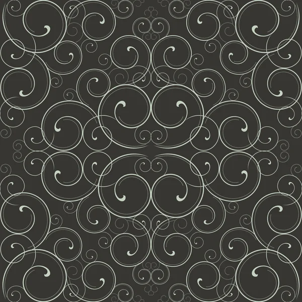 Ornate Scroll Pattern — Stockvector