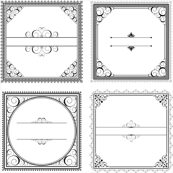 Conjunto de fondo Vintage — Archivo Imágenes Vectoriales