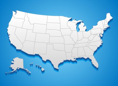 Amerika Birleşik Devletleri haritası