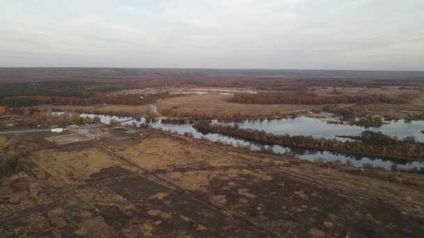 Пригород города Пензы, село Засечный — стоковое видео