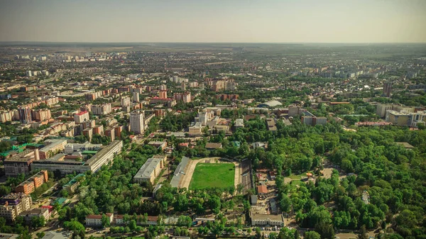 Flygfoto Staden Penza Sommaren Högkvalitativt Foto — Stockfoto