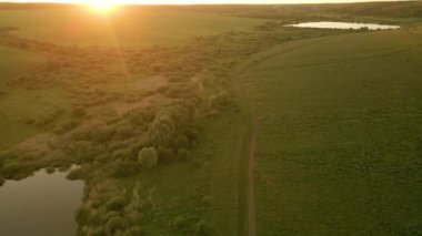 Yeşil çayırlar ve göller. Rusya 'nın doğası