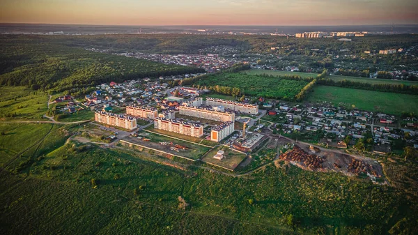 Nya Byggnader Utkanten Penza Högkvalitativt Foto — Stockfoto