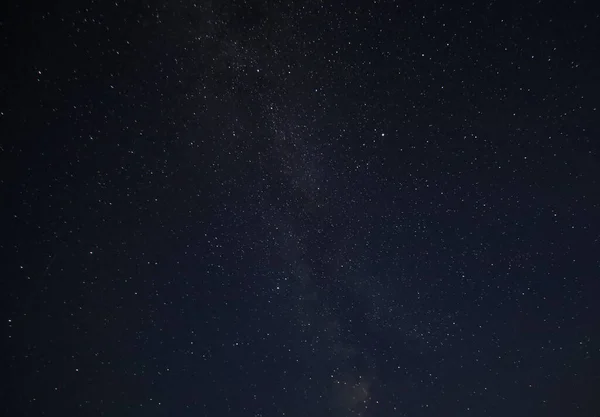 Cielo Stellato Notturno Una Calda Notte Estate Lattea — Foto Stock