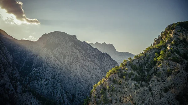 Desfiladeiro Montanha Turquia Região Kemer Foto Alta Qualidade — Fotografia de Stock