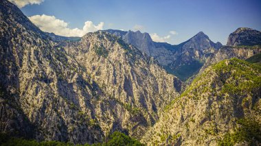 Beldibi köyünün dağlık alanı. 