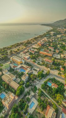Türkiye 'deki Beldibi tatil köyü. 