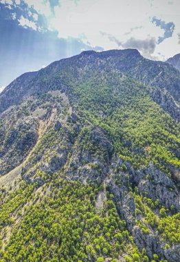 Türkiye 'deki Beldibi tatil köyü. Yüksek kalite fotoğraf