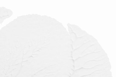 beyaz kağıt arkaplan üzerinde siyah beyaz soyut akrilik boya renk dokusu rorschach mürekkep lekesi yöntemi kullanarak