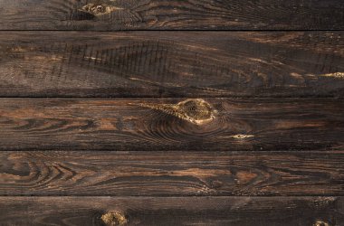 Eski püskü kahverengi ahşap döşeme dokusu ve düğümler. Ahşap zemin.