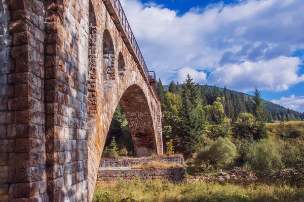 Vecchio ponte di pietra — Foto Stock