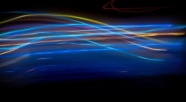 Abstract tekenen met licht — Stockfoto