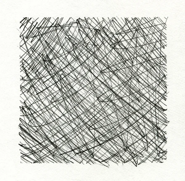 Grunge atrament długopis teksturowanej tło ramki — Zdjęcie stockowe