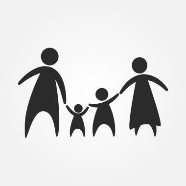 Aile simgesi vecto