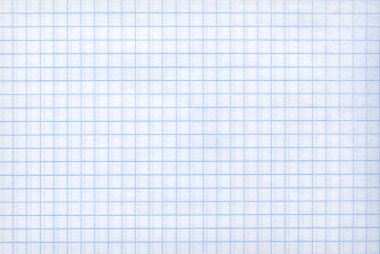Detaylı boş matematik kağıt modeli