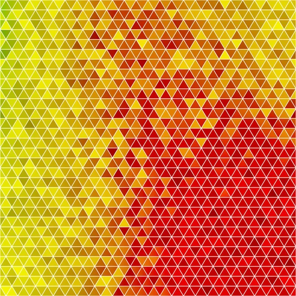 Fond mosaïque triangle coloré — Image vectorielle