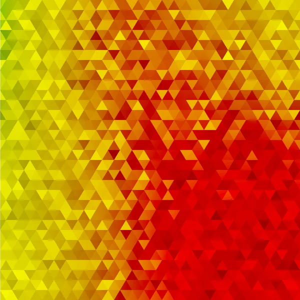 Farbige Dreieck Mosaik Hintergrund — Stockvektor