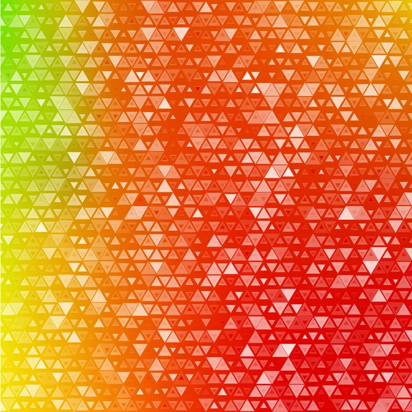 Colored triangle mosaic background vector — Stock Vector