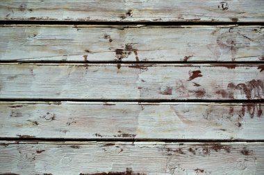 Arka plan boyalı ahşap beyaz kirli