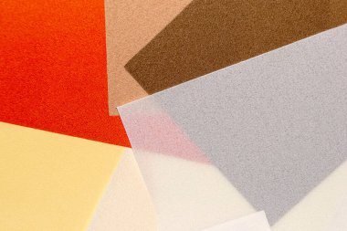 Renkli kumaş örnekleri arka plan.