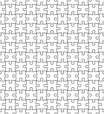 Yapboz boş, pürüzsüz şablonlar