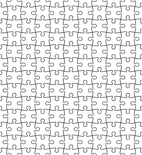 Legpuzzel blanco naadloze sjablonen — Stockvector