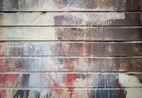 高齢者塗装木製の板の背景 — ストック写真